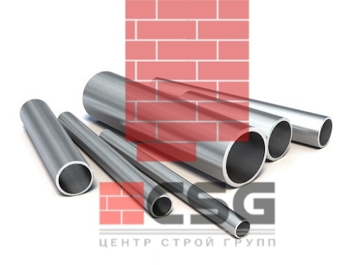 Трубы электросварные оцинкованные 48х3, длина 6 м