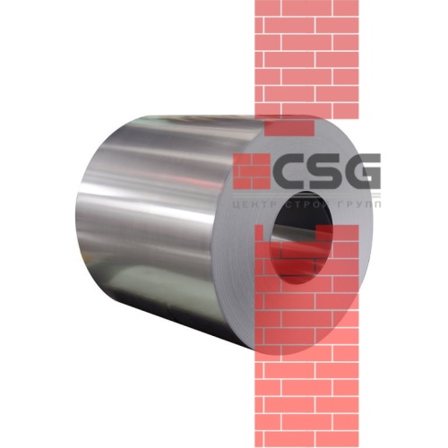 Лист нержавеющий х/к холоднокатаный 0.6х1250 BA+PE (зерк.) AISI 430 (08Х17), ширина 1250