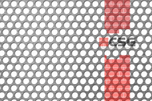 Лист перфорированный 1х1000х2000, марка 08пс,  Rv 8-10