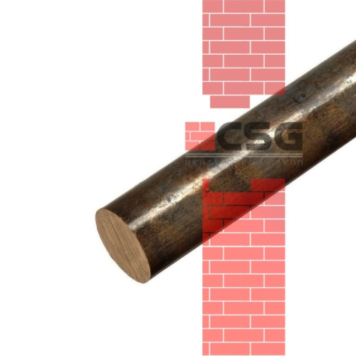 Круг бронзовый 240, марка БрОЦС5-5-5