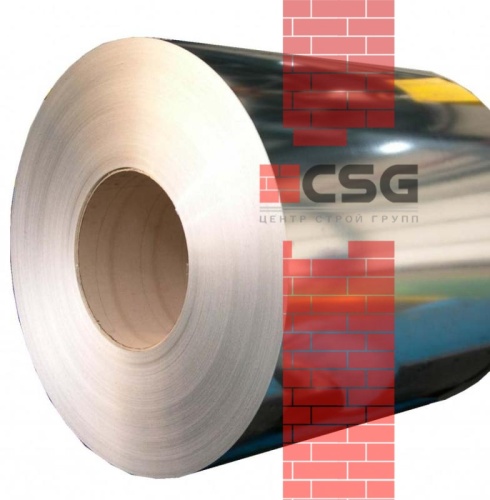 рулон оцинкованный 0.8x1250 пас РТМ Zn60