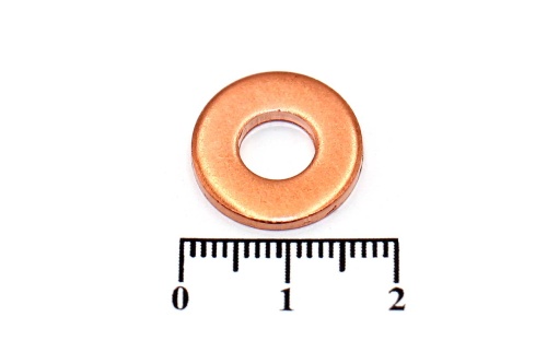 Шайба медная 7х16х2.0